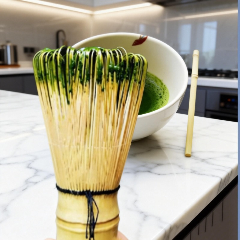 Japanese matcha tea whisk brus - огляд і ціна Bamboo Cutlery Set