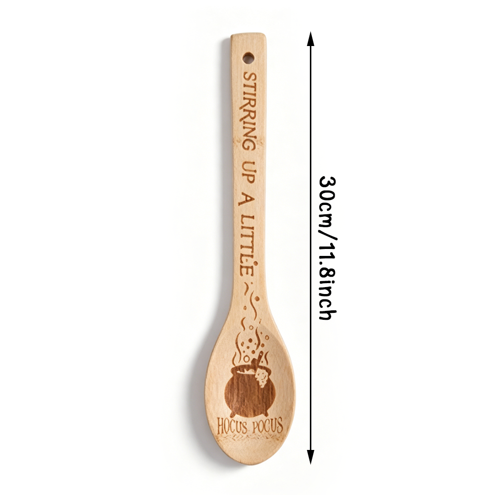 Witches Hocus Pocus Engraved B - огляд і ціна Bamboo Cutlery Set
