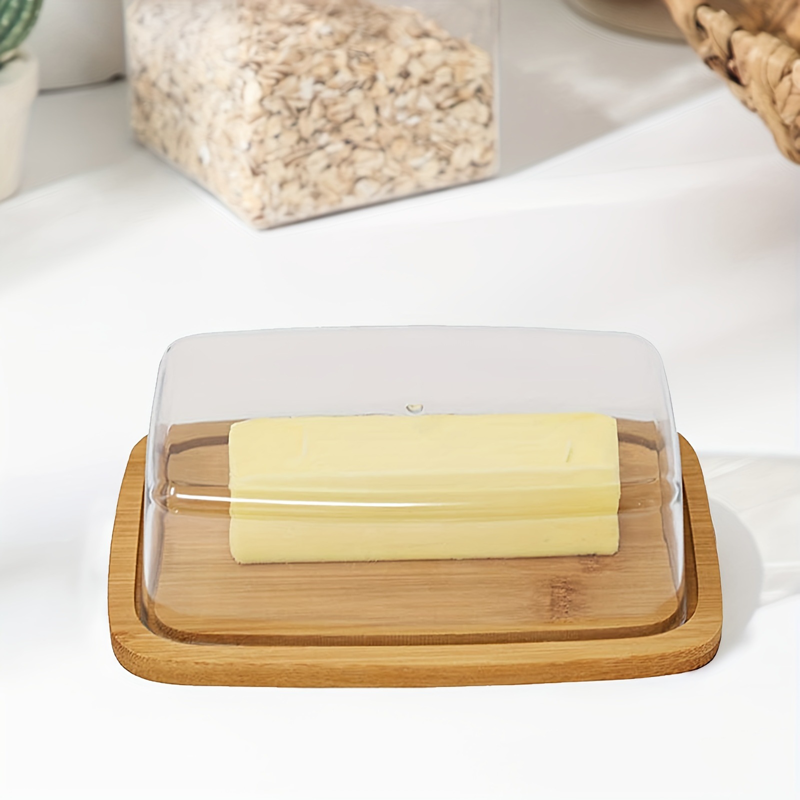 Bamboo Butter Dish Rectangular - огляд і ціна Bamboo Cutlery Set