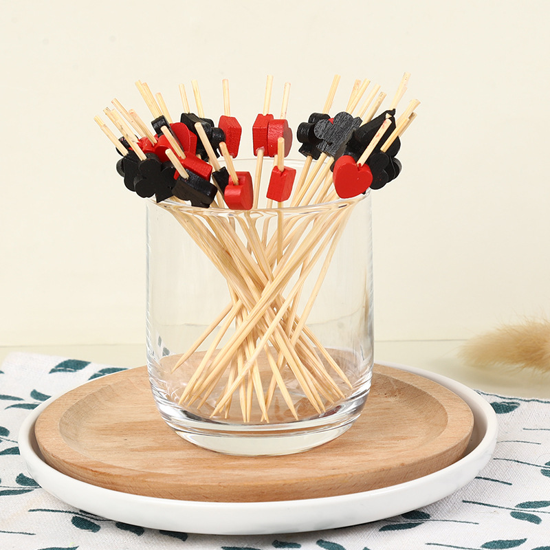 100Pcs Casino Las Vegas Poker  - огляд і ціна Bamboo Cutlery Set